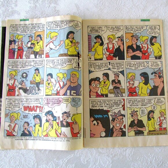 BETTY & VERONICA COMIC 1990, ARCHIE COMICS VOL. 2 NO. 36 DECEMBER, GOOD COND. - Picture 3 of 5